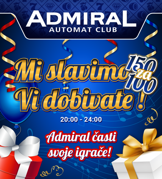 Mi slavimo, Vi dobivate!