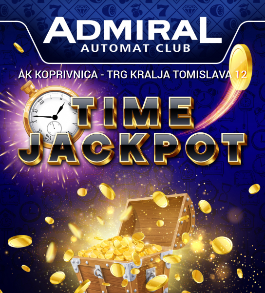 Osvoji Time Jackpot u AK Koprivnica