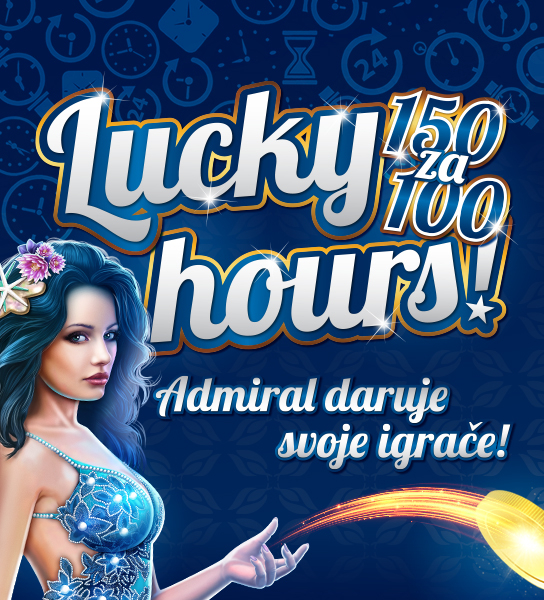 Lucky hours u Admiralu